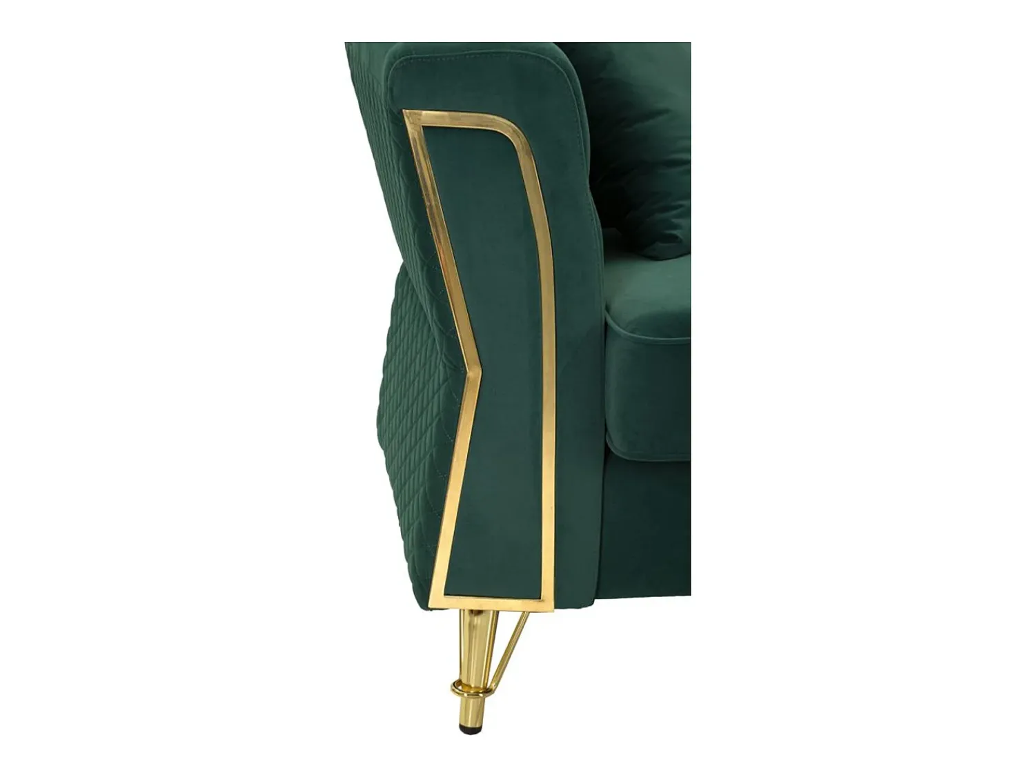 Hot Sofá VKH39, , 162x83x76 cm, Kendra Home Verde