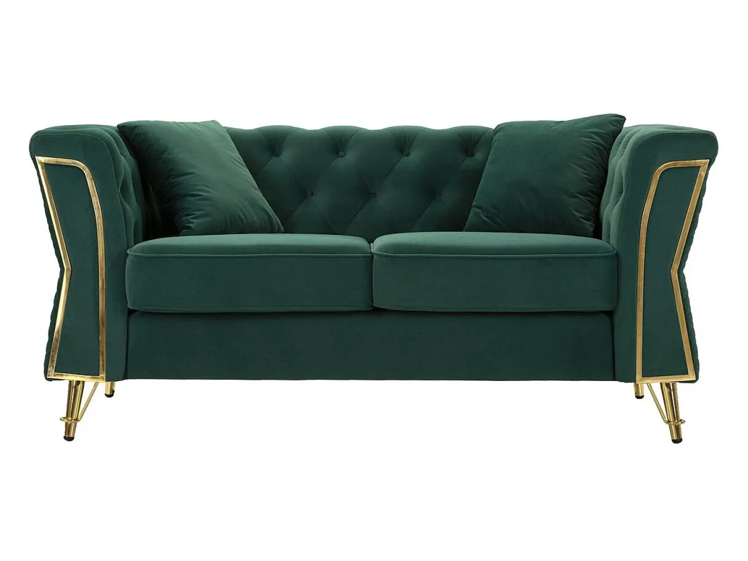 Hot Sofá VKH39, , 162x83x76 cm, Kendra Home Verde