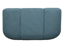 Sofá| Sofá 150x75x85 cm Azul cinza preto nua n88-150-10 Preto / Cinzento / Azul