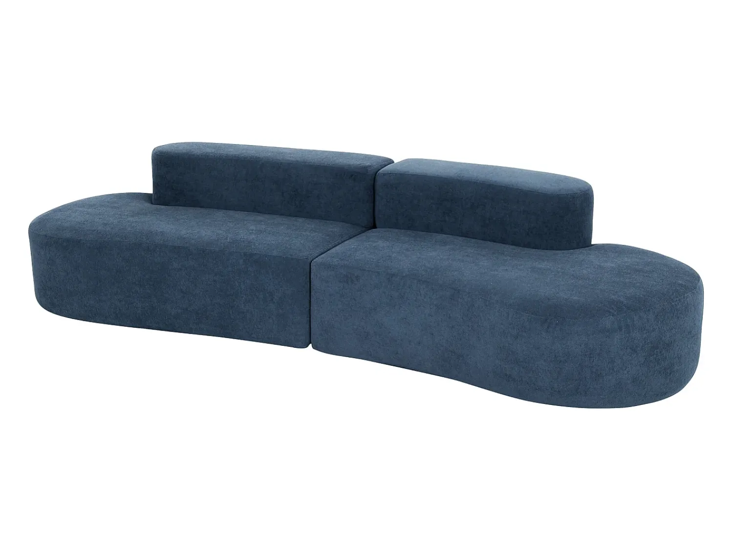 Best Sofá 280x66x102 cm nua n75-8 Azul