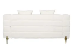 Sofá* Sofá 160x80x85 cm écru nua n49-1 Branco