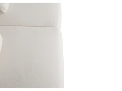 Sofá* Sofá 160x80x85 cm écru nua n49-1 Branco