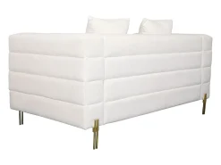 Sofá* Sofá 160x80x85 cm écru nua n49-1 Branco
