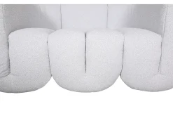 Best Sofá 150x75x85 cm cinza claro nua Cinzento claro / Branco