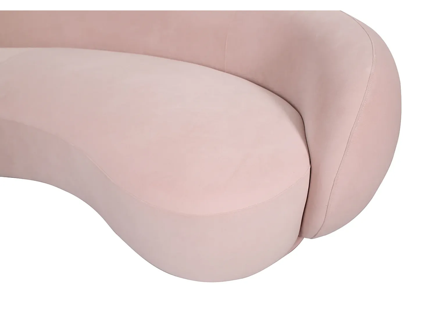 Sofá| Sofá 260x75x125 cm nua n77-25 Rosa