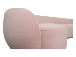 Sofá| Sofá 260x75x125 cm nua n77-25 Rosa