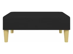 vidaxl Sofá-cama 2 lugares c/ almofadas e apoio de pés tecido^ Sofá