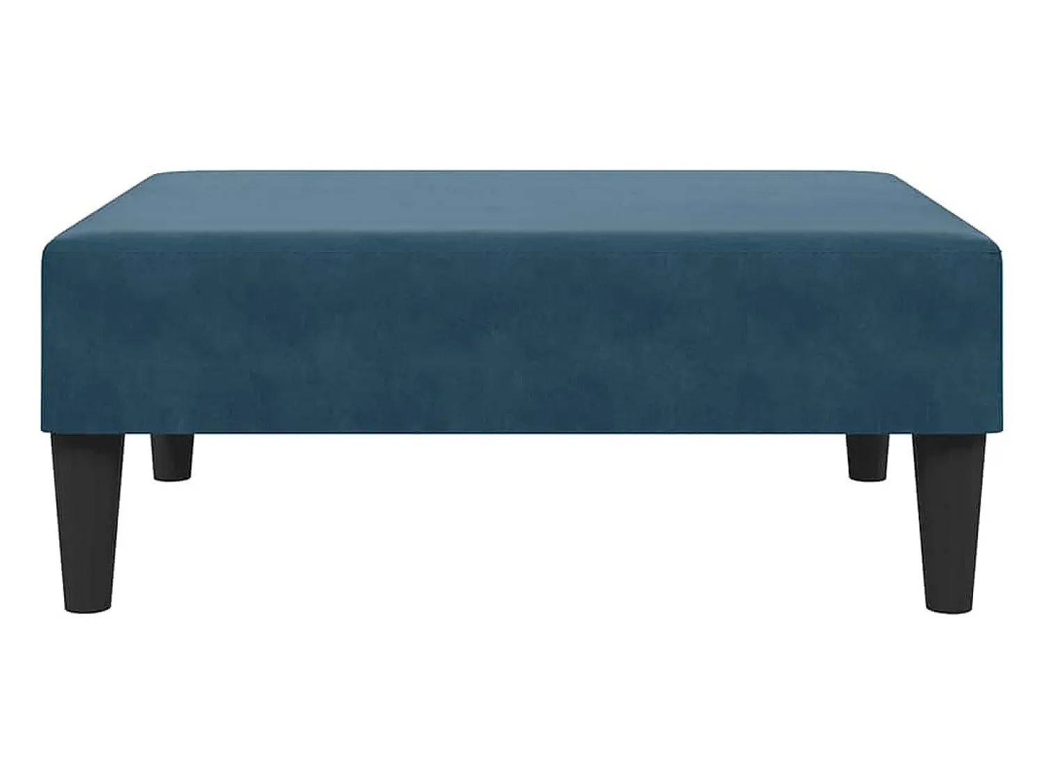 Online vidaxl Sofá-cama 2 lugares c/ apoio de pés veludo Azul