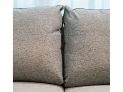 Sofá| Sofá-cama 3 lugares Cinzento Tempestade + chaise longue reversível lado direito/esquerdoche (260,5 x 156 x 92 cm) - TOBY Cinzento claro