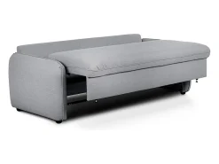 Sofá* Sofá-cama 3 lugares com abertura fácil (225 x 140 x 91 cm) - CHLOE Cinzento