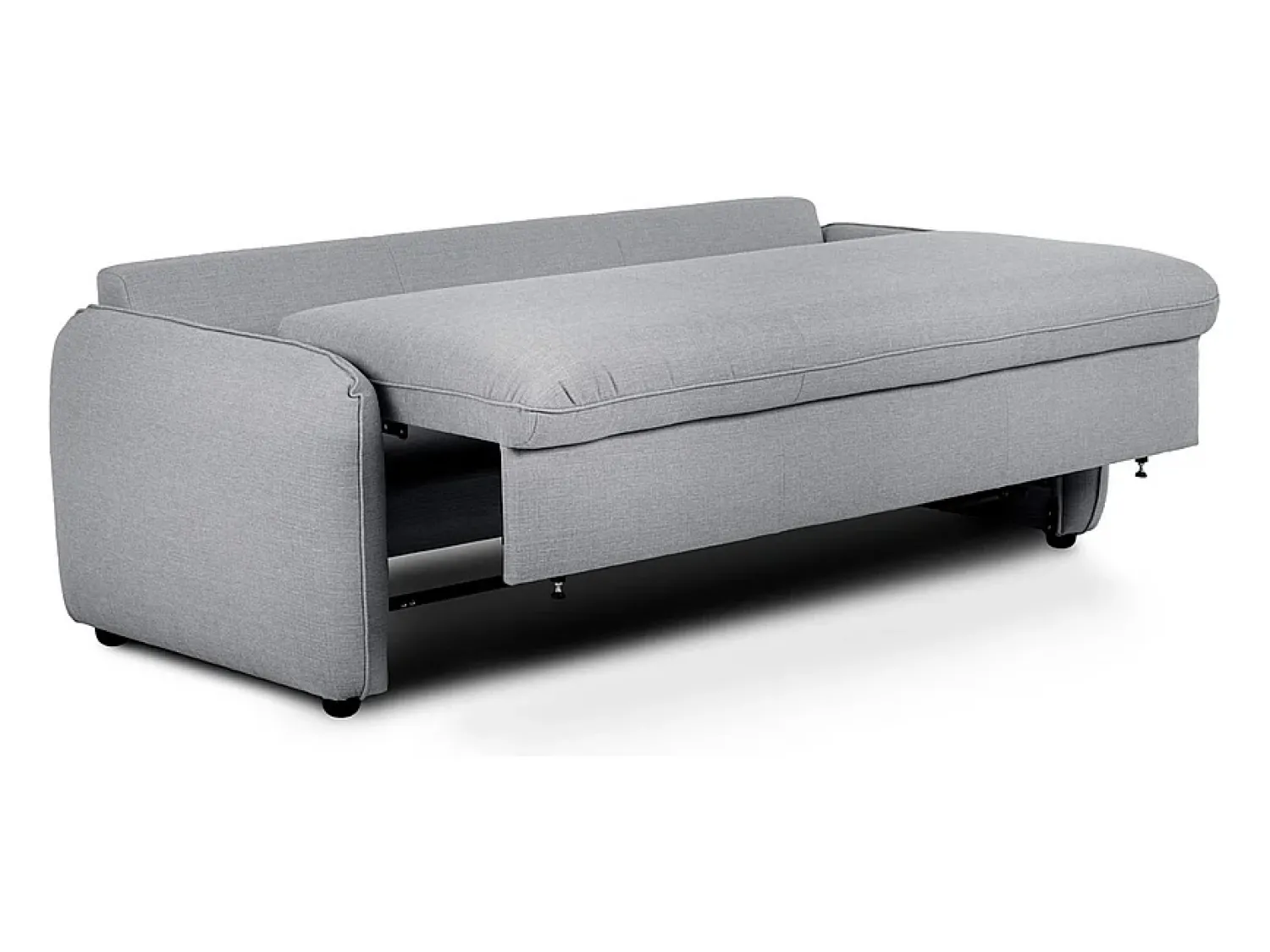 Sofá* Sofá-cama 3 lugares com abertura fácil (225 x 140 x 91 cm) - CHLOE Cinzento