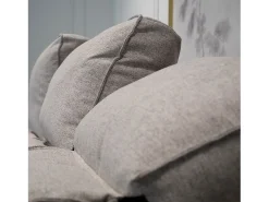 Sofá* Sofá-cama 3 lugares - chaise longue reversível lado direito/esquerdoche com arrumação integrada (248,5 x 117 x 103 cm) - HARPER Cinzento