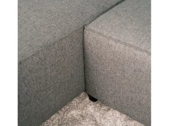 Hot Sofá-cama 3 lugares - chaise longue reversível lado direito/esquerdoche com arrumação integrada (239 x 157 x 91 cm) - JADE Cinzento