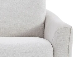 Sofá*Vente-unique Sofá-cama abertura rápida 3 lugares tecido SOVANIA Bege