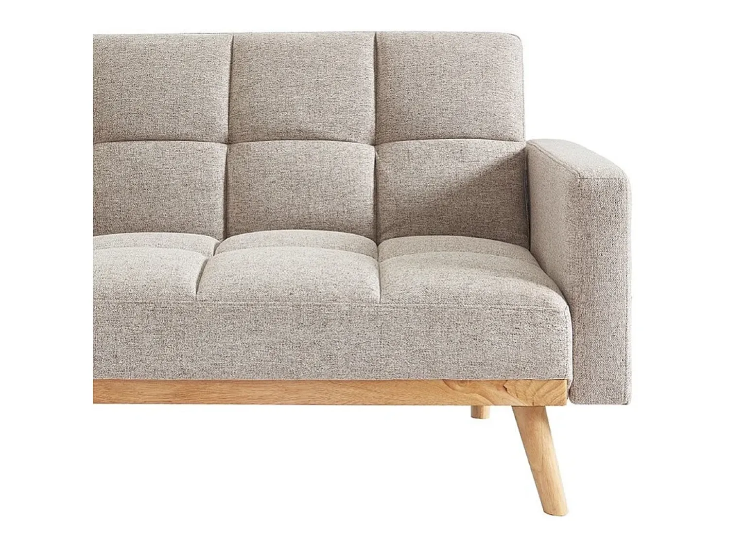 Sofá|Price Factory Sofá-cama conversível de 3 lugares coleção ADONA Bege