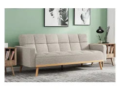Sofá|Price Factory Sofá-cama conversível de 3 lugares coleção ADONA Bege
