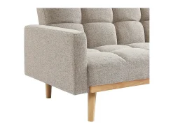 Sofá|Price Factory Sofá-cama conversível de 3 lugares coleção ADONA Bege