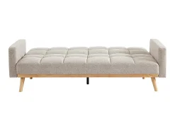 Sofá|Price Factory Sofá-cama conversível de 3 lugares coleção ADONA Bege