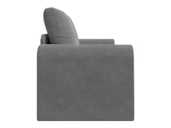 Sofá|vidaxl Sofá-Cama 60cm Cinza Escuro Veludo Cinzento