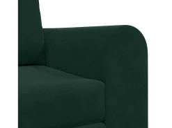 vidaxl Sofá-Cama 60cm Escuro Veludo^ Sofá