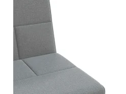 Sofá*vidaxl Sofá-cama com suportes para copos tecido -claro Cinzento