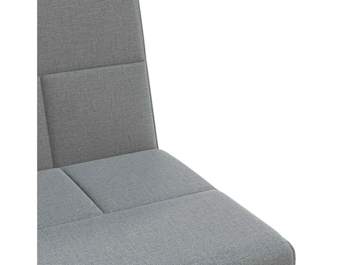 Sofá*vidaxl Sofá-cama com suportes para copos tecido -claro Cinzento