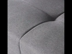 Hot Concept-Usine Sofá-Cama Conversível Cinza Escuro de 3 Lugares com Armazenamento - ADARE Cinza antracite