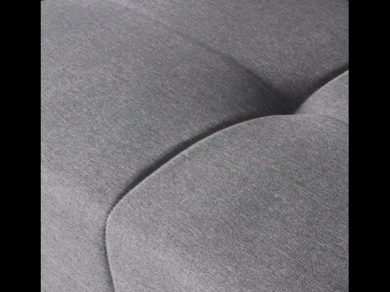 Hot Concept-Usine Sofá-Cama Conversível Cinza Escuro de 3 Lugares com Armazenamento - ADARE Cinza antracite
