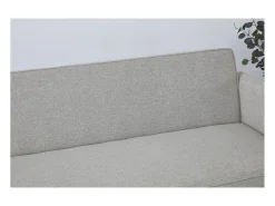 Concept-Usine Sofá-Cama Conversível de 3 Lugares em Tecido Cinza Claro SOHO Moderno e Elegante Cinzento