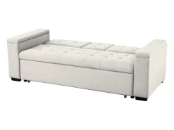 Sofá*Concept-Usine Sofá-cama conversível de 3 lugares em tecido NOHO Bege