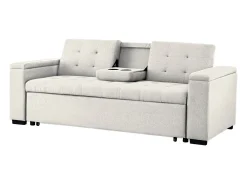 Sofá*Concept-Usine Sofá-cama conversível de 3 lugares em tecido NOHO Bege