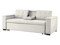 Sofá*Concept-Usine Sofá-cama conversível de 3 lugares em tecido NOHO Bege