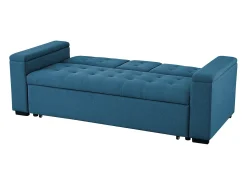 Sofá|Concept-Usine Sofá-Cama Conversível de 3 Lugares em Tecido Petróleo Noho - Moderno e Modular Azul
