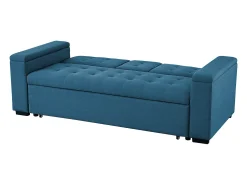 Sofá|Concept-Usine Sofá-Cama Conversível de 3 Lugares em Tecido Petróleo Noho - Moderno e Modular Azul