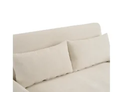 Hauss Spole Sofá-cama convertível de 2 lugares com entrada USB e encosto ajustável - Sofá-cama em chenille -^ Sofá