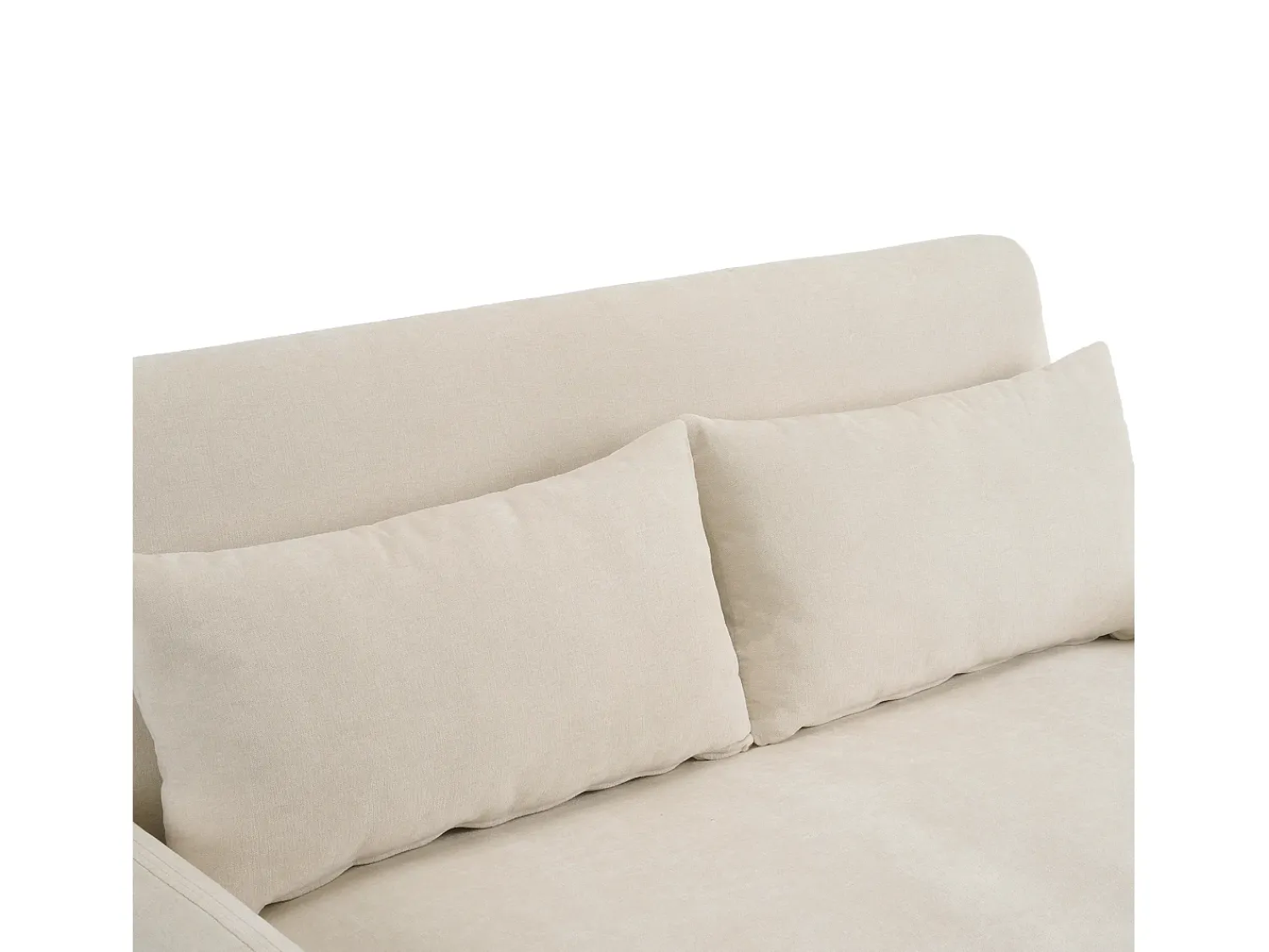 Hauss Spole Sofá-cama convertível de 2 lugares com entrada USB e encosto ajustável - Sofá-cama em chenille -^ Sofá