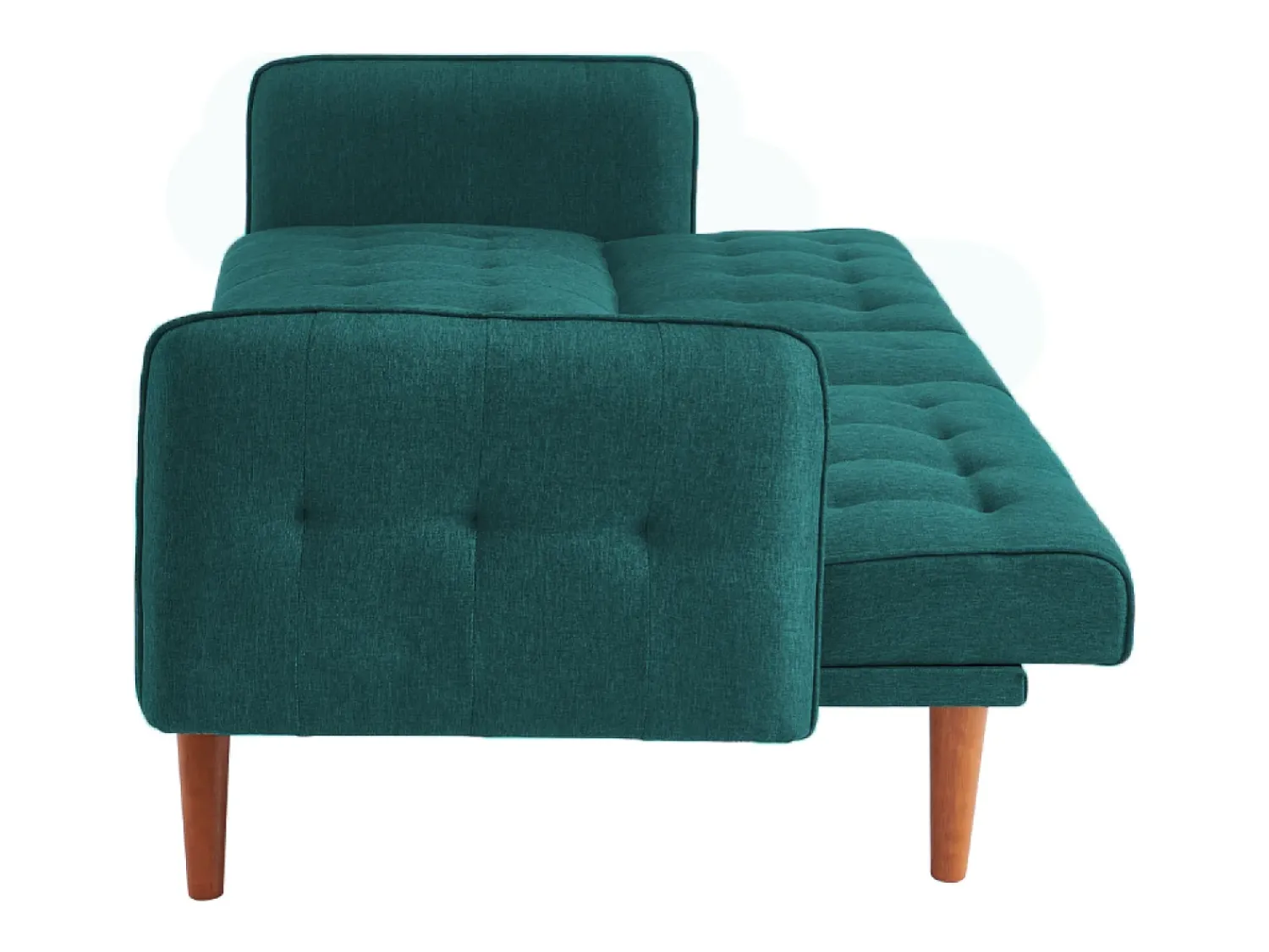 Sofá|Concept-Usine Sofá-cama de 3 lugares conversível com mesa central rebatível INVERNESS Verde