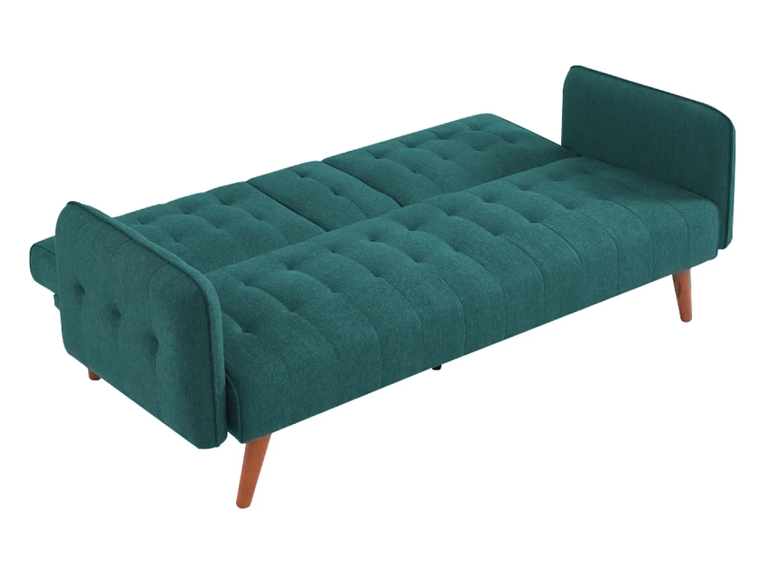 Sofá|Concept-Usine Sofá-cama de 3 lugares conversível com mesa central rebatível INVERNESS Verde