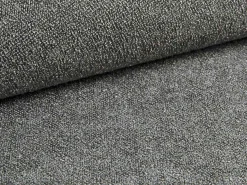 Vente-unique Sofá-cama de 4 lugares em tecido cinza FRIDORA^ Sofá