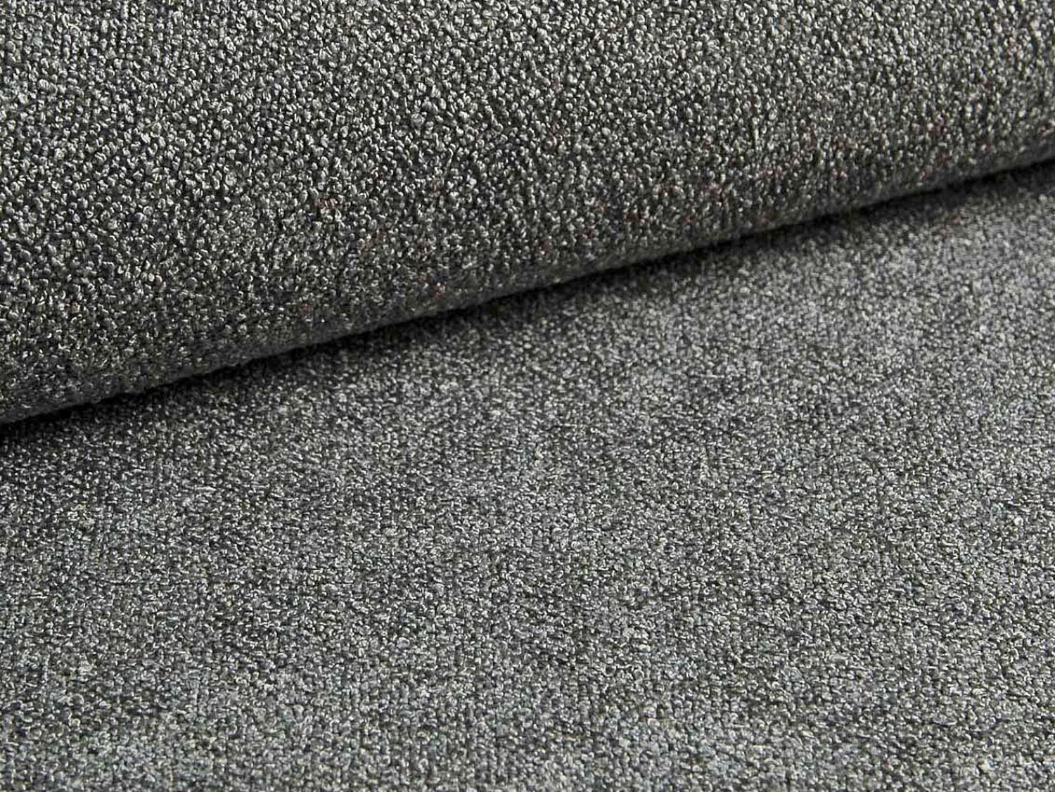Vente-unique Sofá-cama de 4 lugares em tecido cinza FRIDORA^ Sofá