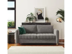 CosmoLiving by Cosmopolitan Sofá-cama de 3 lugares Felix claro^ Sofá