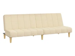 Sofá-cama de 2 lugares tecido cor PT186215^ Sofá