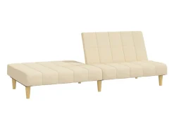 Sofá-cama de 2 lugares tecido cor PT186215^ Sofá