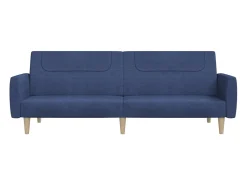 Sofá-cama de 2 lugares tecido PT471163^ Sofá