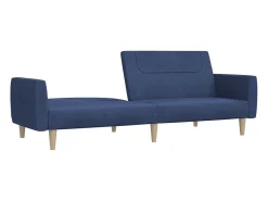Sofá-cama de 2 lugares tecido PT471163^ Sofá