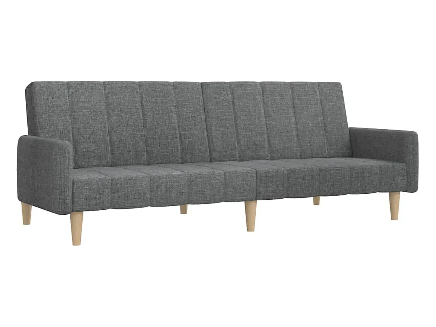 Sofá| Sofá-cama de 2 lugares tecido cinzento-claro PT939767 Cinzento claro