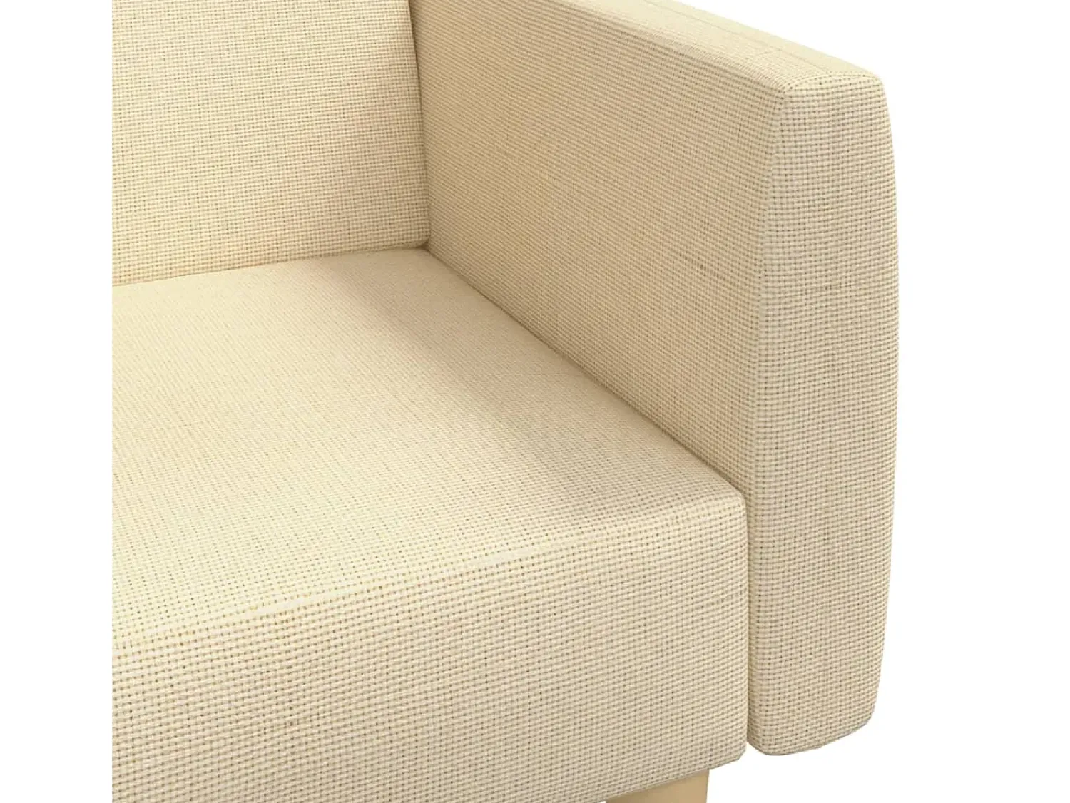 vidaxl Sofá-cama de 2 lugares tecido cor^ Sofá