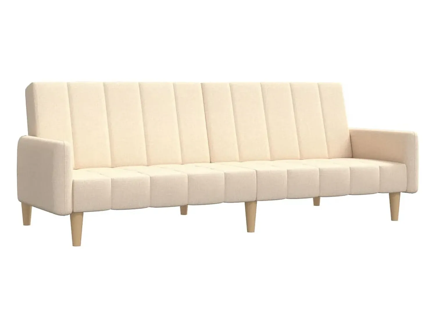Sofá-cama de 2 lugares tecido cor PT422353^ Sofá