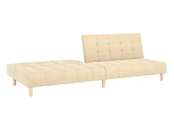 Sofá-cama de 2 lugares tecido cor PT807331^ Sofá