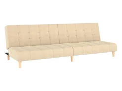 Sofá-cama de 2 lugares tecido cor PT807331^ Sofá